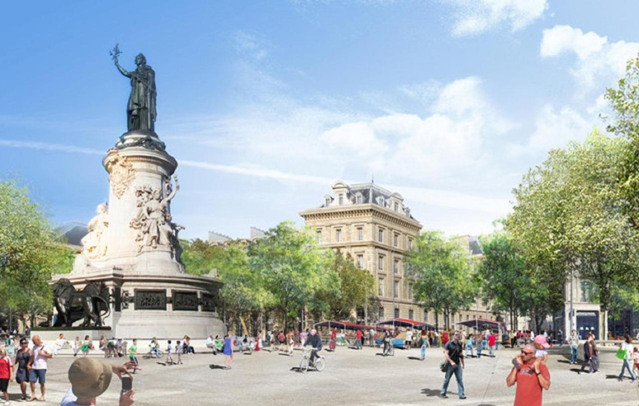 76 - Urban Jardins Du Marais Apartment Paris Exterior foto